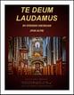Te Deum Laudamus SATB choral sheet music cover